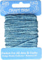 Design Works Crafts Trim 10yd Glitter Light Blue Yarn Card...