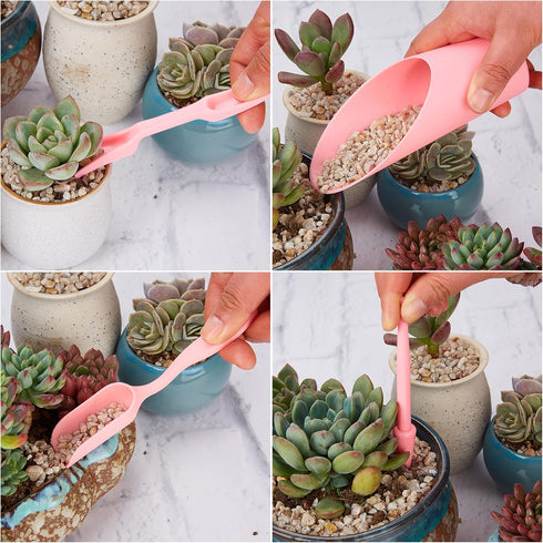 Succulent Tools,24 Pcs Mini Garden Tools Set,Transplanting Tools Miniature Succulent Hand Tools Set with Plant Potting Tarp Mat, Succulent Kit for...