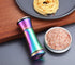 Rainbow Salt And Pepper Shakers, Kyraton Titanium Plating Stainless Steel Salt And Pepper Grinders Refillable Pepper Grinder, Pepper Mill, Salt Gr...