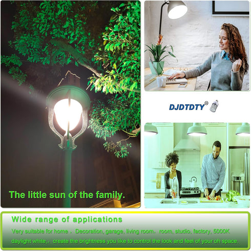 Amazon High Brightness LED Light Bulb 1 Pack LED Bulbs,150W120W100W80W60W30W LED Corn Bulb, E26 Base, 4000LM LED Light Bulb for Garage Household L...