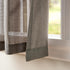 Exclusive Home Loha Linen Grommet Top Curtain Panel Pair, 54"x84", Black Pearl...