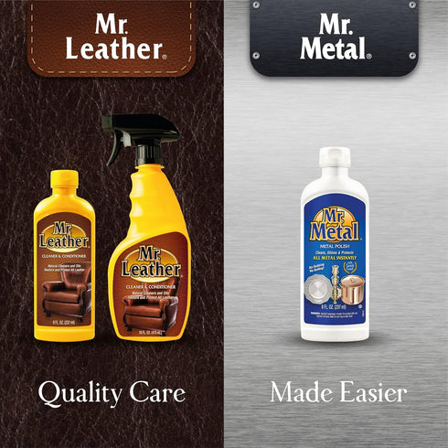 Cleaner and Conditioner - Leather Conditioner to Shine & Protect – Leather Protector Liquid – Use as Sofa Cleaner, Boot Cleaner, or Furniture Clea...
