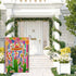 Linen Mexican Fiesta Garden Flag Double Sided Serape Dahlia Decorations Yard Decoration Cactus Avocado Guitar Decor Day of The Dead Dia De Los Mue...