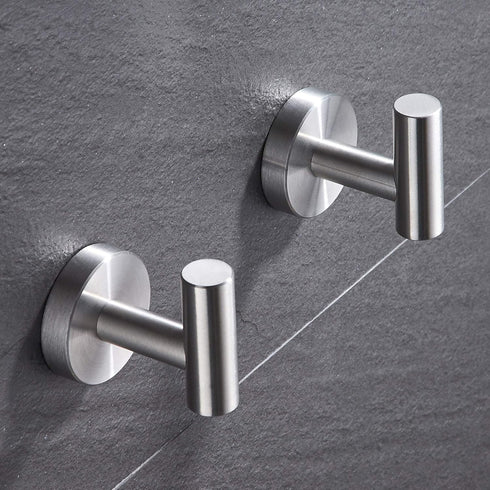 MARMOLUX ACC - Towel Hook Bathroom Single Coat Hook Bath Kitchen Hand Towel Holder Hat Door Hanger Rack Home Storage Spave Saver Bathroom Hardware...