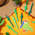 36 Pack Cactus Shaped Roller Pens Novelty Cactus Plant Gel Ink Pens Cactus Shaped Ballpoint Black Cactus Gel Ink Rollerball Pen with Flower for Su...