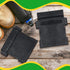 2 Pcs Security Ankle Wallet Pouch Black Ankle Wallet Stealth Wallet Tactical Wallet Nylon Leg Wallet Unisex Leg Strap Pocket for Credit Cards Trav...