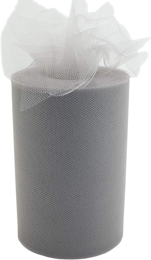 Tulle Fabric Roll | 6” by 100 Yards | Polyester Spool for Crafts Decorations Tutu Weddings Costumes Skirts Parties Gift Bow and More – by Craft Fo...