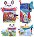 iPlay, iLearn Baby Cloth Books 6-12 Month, Infant Soft Touch Feel Marine Farm Animal Fabric Book Set, Newborn Carseat Crib Crinkle Toy, Babies Bir...
