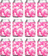 TahoeBay 12 Blank Beer Can Coolers, Plain Bulk Collapsible Soda Cover Coolies, DIY Personalized Sublimation Sleeves for Weddings, Bachelorette Par...