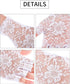 Skylety Sunblock Fingerless Bridal Lace Gloves Women Short Floral Gloves for Wedding Opera Tea Party...