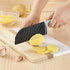 Crinkle Cutter for Veggies, VITUER Crinkle Cut Knife for French Fry, Vegetable, Potato, Cucumber, Carrot and Fruit, Stainless Steel Wave Fries Cut...