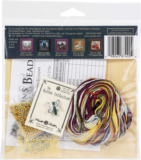 Mill Hill Counted Cross Stitch Sunflower, Multi...