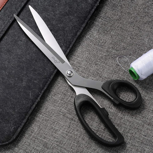 Mr.do Fabric Scissors 10 inch Sewing Scissors All Purpose Sharp Heavy Duty Fabric Scissors for Cutting Clothes Leather Classic Stainless Steel Pro...
