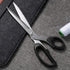 Mr.do Fabric Scissors 10 inch Sewing Scissors All Purpose Sharp Heavy Duty Fabric Scissors for Cutting Clothes Leather Classic Stainless Steel Pro...