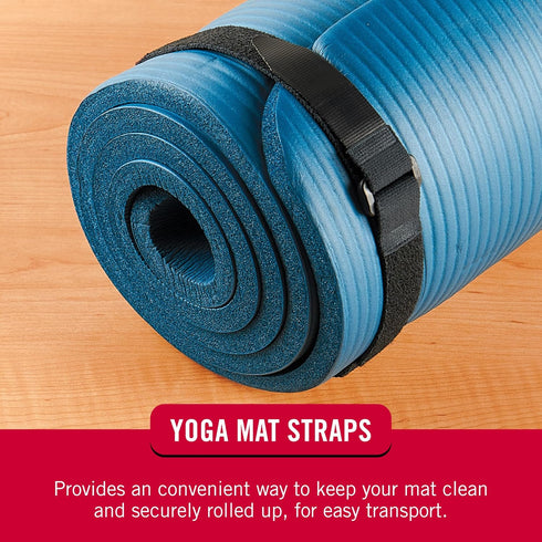 VELCRO Brand All-Purpose Elastic Straps | Strong & Reusable | Perfect for Fastening Wires & Organizing Cords | Black, 30in x 1in | 2 Count...