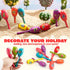 JOYIN 9 Pcs Fiesta Wooden Maracas 9 Designs Noisemaker for Cinco De Mayo Party Favors, Mexican Musical Fun, Carnivals, Taco Tuesday Event, Mexican...