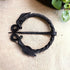 Hand-Forged Brooch Medieval Design Twisted O Shape Leaf Design | Brooch With Clock Pin Unisex For Cloak Shawl And Scarf...