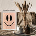 Posterizer 1 pcs-pastel pink happy face smiley poster-Abstract & Modern Art-Comedy Art-Gift for Daughter, Son, Kids- unframed wall art...