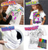 Splat Planet Bumper Pack Magic Fabric Pens 20 Non-toxic Washable Magic Pens - Color Your Own, Coloring And Wash Out T-Shirt. Colors On All Fabrics...