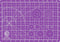 KC GLOBAL A4 (13"x9") Professional Grade Self-Healing Cutting Mat (Purple) - Odor-Free, Double-Sided, Eco-Friendly, Non-Slip, Premium Desk mat for...