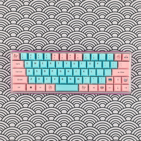 YMDK Mechanical keyboard Dust Cover Keycap Lid Acrylic for 60% 61 64 Mechanical Keyboard...