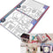 Alinacutle 3inch Mini Album Die Cut Metal Cutting Dies Paper Craft Metal Die-Cuts Handmade Album DIY Planner Scrapbooking DIY Card Metal Punch Tem...