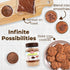 Betty Lou's 100% Organic Chocolate Peanut Butter Powder, Gluten Free, Vegan, Low Calorie, All Natural, High Protein, Deliciously Healthy, Just Add...