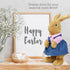 BenBen Easter Bunny Stuffed Animal, 12” Brown Rabbit Plush for Home Decor, Rabbit Stuffed Animal Wearing Pink Clothes for Kids, Gifts for Birthday...