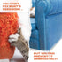 Cat Scratch Couch Protector - 12XL Sheets, Clear (Almost Invisible), Extra Durable, Easy to Customize, Residue-Free Furniture Protector...