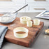 Mercer Culinary 9-Piece Round Plain Nylon Cutter Set,Off White...