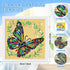 RICUVED Butterfly Diamond Art Kits for Kids with Frame, Colorful Diamond Art for Kids Ages 6-8-12, DIY Easy Kids Gem Art Kit Art and Crafts for Gi...
