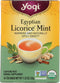 Yogi Tea, Egyptian Licorice Mint, 16 Count...