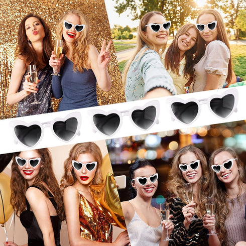 Heart Shaped Sunglasses For Women Vintage Love Retro Sun Glasses Clout Goggle Wedding Bride Sunglasses UV400...