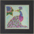 Mill Hill Peacock Beaded Counted Cross Stitch Kit 2023 Laurel Burch Birds Collection LB302314 Multi, 5 x 5 inches...