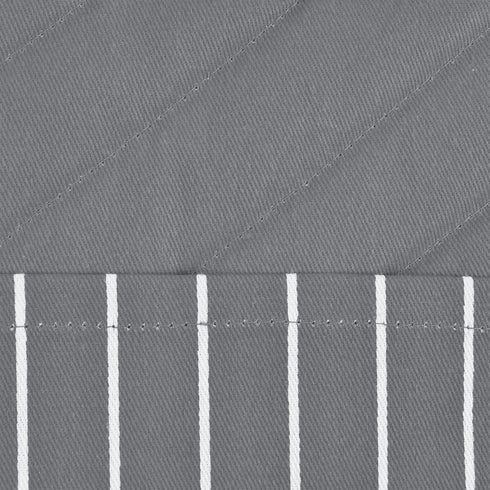 Professional and Commercial Grade, Chef Stripe Kitchen, Potholders, Gray...