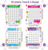 20 Sheets Money Saving Challenge Binder Trackers for 6 Ring A5 Binder, 100 Envelopes, 52 Week, 30 Day, 100 Day Savings Challenge Tracker Card Mone...