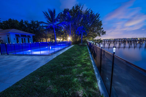 Pool Fence Solar Lights...