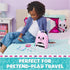Gabby's Dollhouse, Gabby Girl On-The-Go Travel Set, Pretend Play Travel Toys, Toy Passport, Toy Phone and Compass Charm, Kids Toys for Girls & Boy...