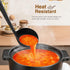 Kitchen Utensils Set, 7PCS Cooking Utensils Set 410F° Heat Resistant & Non-stick Food Nylon Kitchen Gadgets Accessories For Cookware, BPA Free Kit...