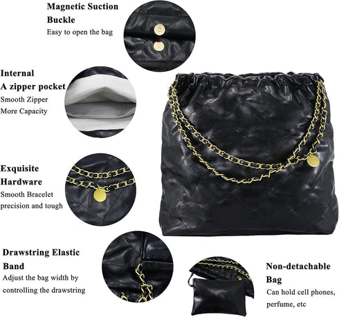 Crossbody Bag for Women Soft PU Leather Handbag Womens Hobo Shoulder bag with Wallet Diamond Plaid...