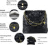 Crossbody Bag for Women Soft PU Leather Handbag Womens Hobo Shoulder bag with Wallet Diamond Plaid...