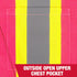 Radians SV22-1 Economy Type O Class 1 Safety Vest Size 4X-Large, Pink Mesh with Contrasting Tape - 1 Each...