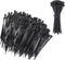 Bates 200 Pack 4 Inch Cable Zip Ties - Black, Electrical, Tie Wraps, Cord Ties...