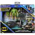 DC Comics, Batman and Swamp Thing Armory Attack Batcycle Set, Exclusive Armored Batman and Swamp Thing Action Figure with Accessories, Kids Toys f...