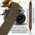 Art Tribute Brown Jeans Camera Strap Real Denim for DSLR Camera. Universal Strap, Neck Shoulder Camera Strap for Canon, Nikon, Fujifilm Digital Ca...