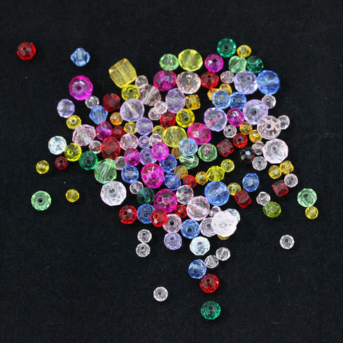 1600Pcs Crystal Beads, BetterJonny Glass Beads Assorted Crystal Faceted Beads Crystal Glass Beads Bulk for Bracelets, Necklace DIY Crafts Jewelry ...