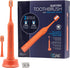 Ooak Electric Toothbrush with 5 Brushing Modes with 2 Advanced Heads - Coral...