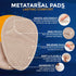 2 Pair Metatarsal Pads - Ball of Foot Cushions for High Heel Comfort - Heel Inserts - 0.12in Thick Morton's Neuroma Relief Pads - Foot Pads for Ba...
