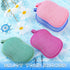 4 Pieces Baby Bath Sponge Cotton Baby Sponge Soft and Absorbent Sponge for Kids Babies Men Women (Red, Purple, Green, Blue)...