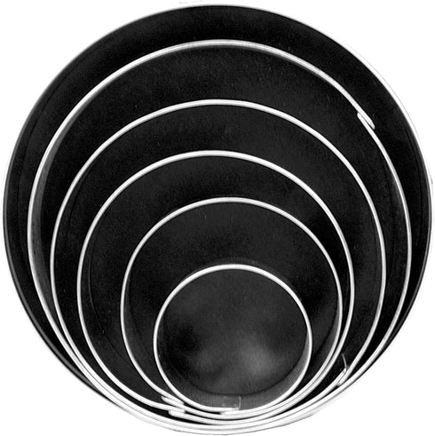 Fox Run - 3681 Fox Run, 1 x 4 x 4 inches, Circle Cookie Cutter Set...